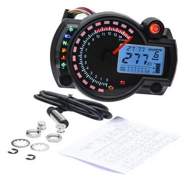 Compteur Moto Racing Scrambler et Café Racer notice
